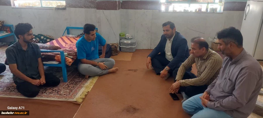 بازدید رئیس دانشگاه ملی مهارت - واحد استانی بوشهر از آموزشکده ملی مهارت کنگان 4