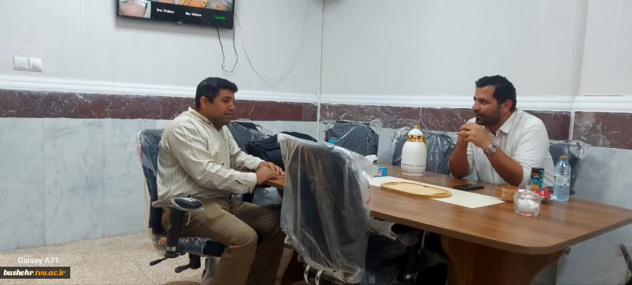 بازدید رئیس دانشگاه ملی مهارت - واحد استانی بوشهر از آموزشکده ملی مهارت کنگان 5