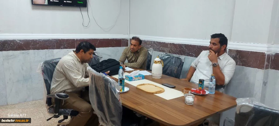 بازدید رئیس دانشگاه ملی مهارت - واحد استانی بوشهر از آموزشکده ملی مهارت کنگان 6