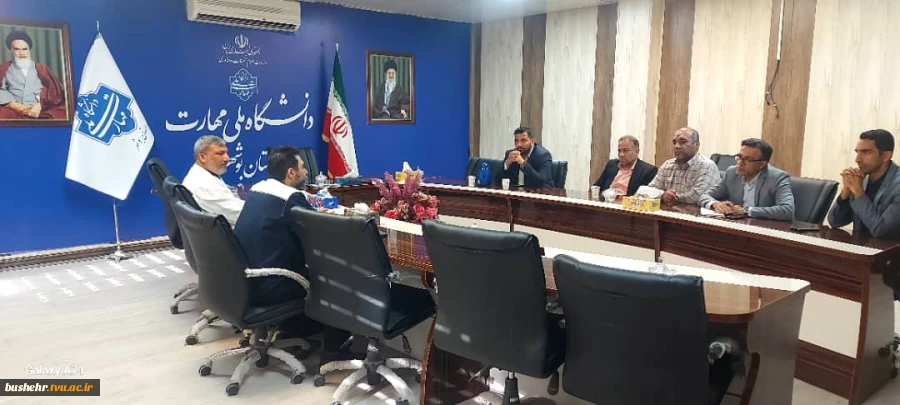 برگزاری نشست همکاری میان آموزشکده ملی مهارت پسران بوشهر و مؤسسه کشتی‌سازی شهید محلاتی 2