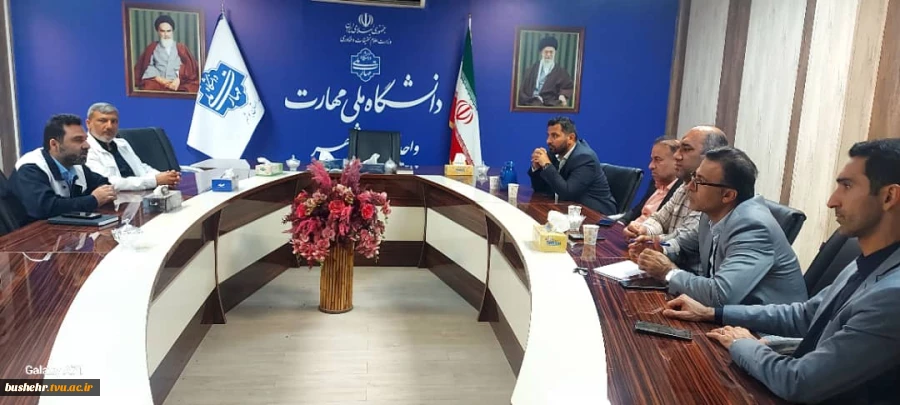 برگزاری نشست همکاری میان آموزشکده ملی مهارت پسران بوشهر و مؤسسه کشتی‌سازی شهید محلاتی 5