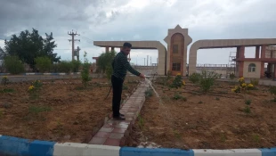 کاشت بیش از ۴۰۰ نهال به مناسبت میلاد حضرت علی (ع) 2