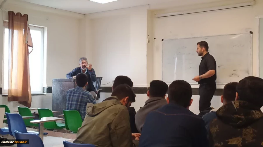 کارگاه مهارت‌های زندگی با حضور دکتر دربندی، مشاور آموزشکده ملی مهارت پسران بوشهر، برگزار شد. 3