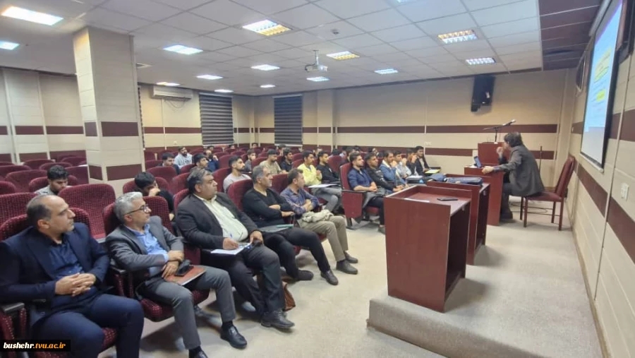 برگزاری کارگاه آموزشی پایانه‌های فروشگاهی و سامانه مودیان مالیاتی در آموزشکده ملی مهارت پسران بوشهر 8