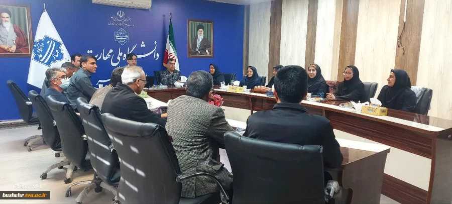 برگزاری دوره‌های تخصصی ضمن خدمت کارکنان دانشگاه ملی مهارت استان بوشهر 4