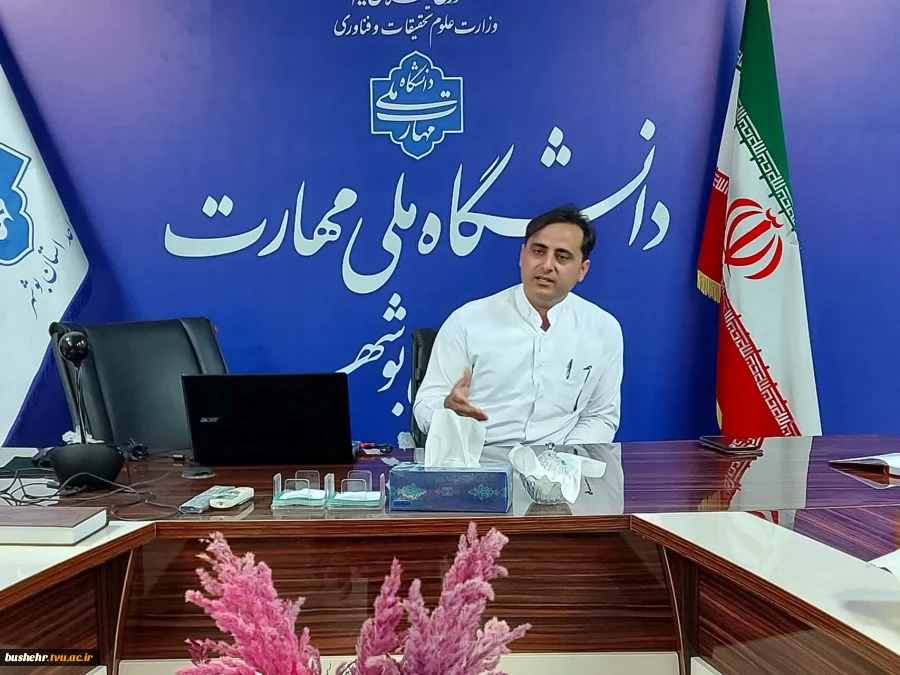 برگزاری دوره‌های تخصصی ضمن خدمت کارکنان دانشگاه ملی مهارت استان بوشهر 12