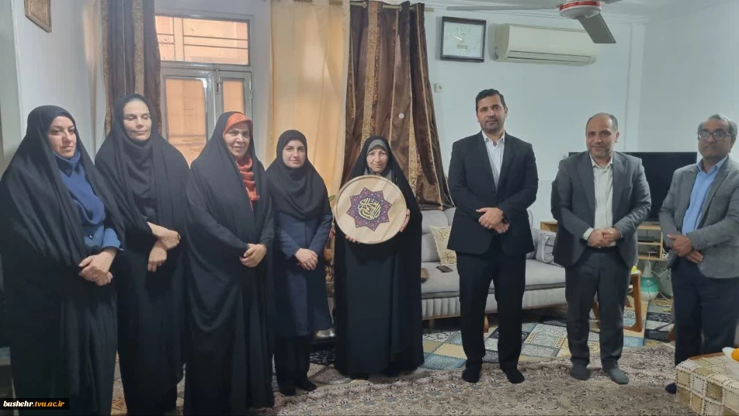 دیدار با خانواده شهید بسیجی علی زالی