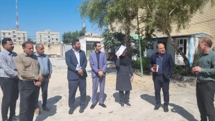 بازدید رئیس دانشگاه ملی مهارت استان بوشهر از پروژه عمرانی آموزشکده دختران بوشهر 4