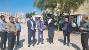 بازدید رئیس دانشگاه ملی مهارت استان بوشهر از پروژه عمرانی آموزشکده دختران بوشهر 5