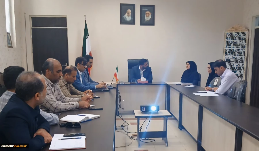 برگزاری آخرین جلسه شورای دانشگاه ملی مهارت استان بوشهر در سال ۱۴۰۴ 3