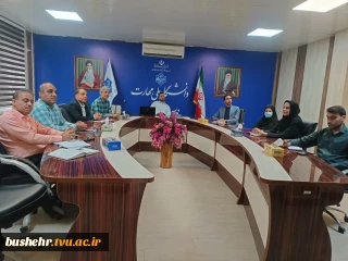 ریاست و هیئت رئیسه دانشگاه ملی مهارت کشور با مدیران و نمایندگان کارکنان ۲۱ واحد استانی جلسه برگزار کردند