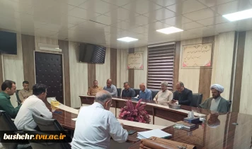 برگزاری مراسم زیارت عاشورا به یاد امامین انقلاب در آموزشکده پسران بوشهر