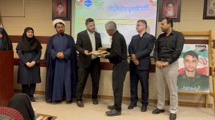نام‌گذاری کارگاه مکانیک خودرو آموزشکده پسران بوشهر به نام شهید محمدرضا تمدن‌فر همزمان با روز ملی بسیج اساتید 18