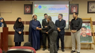 نام‌گذاری کارگاه مکانیک خودرو آموزشکده پسران بوشهر به نام شهید محمدرضا تمدن‌فر همزمان با روز ملی بسیج اساتید 24