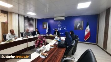 تبیین ساختار سازمانی جدید دانشگاه ملی مهارت در آموزشکده‌های استان بوشهر با حضور رئیس دانشگاه ملی مهارت واحد استانی بوشهر