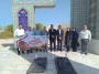 حضور رئیس و کارکنان دانشگاه ملی مهارت واحد استانی بوشهر در مراسم پیاده روی و غبارروبی مزار شهدای گمنام